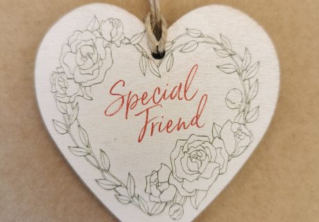 'Special Friend' Wooden Tag 6.5cm 'Special Friend' Wooden Tag 6.5cm Image