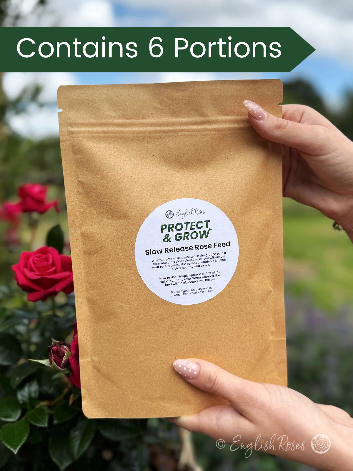 English Roses Protect & Grow Large Rose Feed Sachet