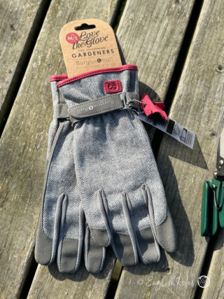 Burgon and Ball Gardening Gloves Love the Glove Ladies Tweed 2