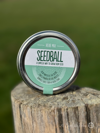 Garden Herb Mix - Seedball Tin