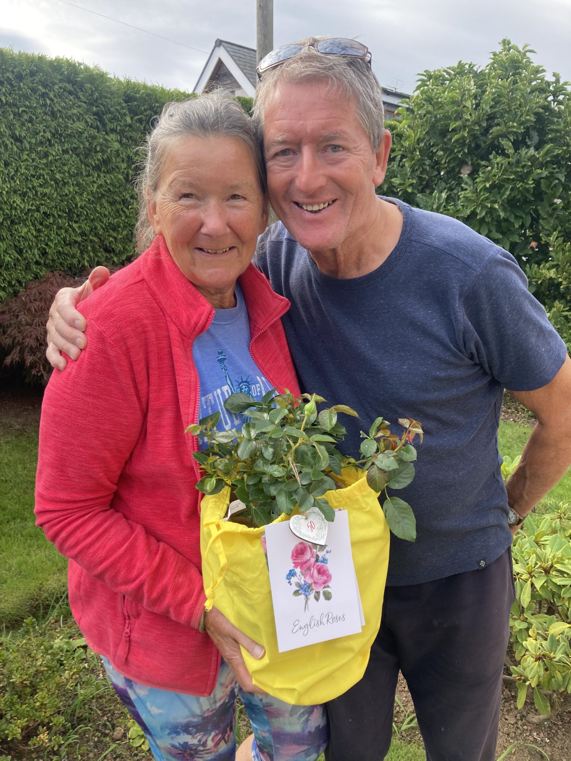 Happy Golden Wedding Rose - 50th Wedding Anniversary Gifts